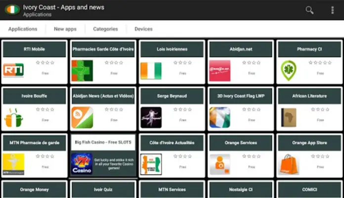 Ivorian apps android App screenshot 2